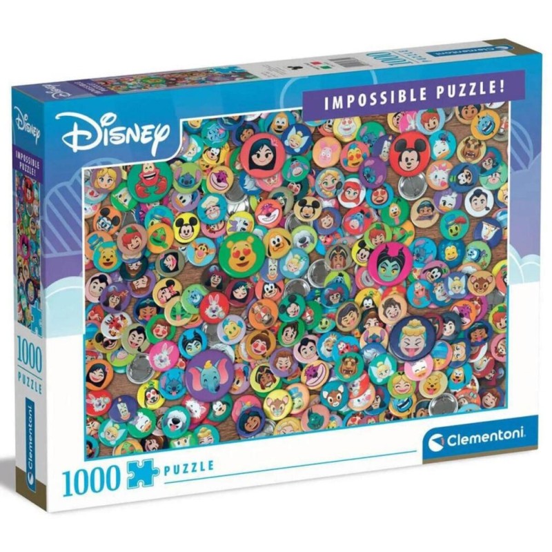 DISNEY - Emoji - Puzzle Impossible 1000P DISNEY - Emoji - Puzzle Impossible 1000P