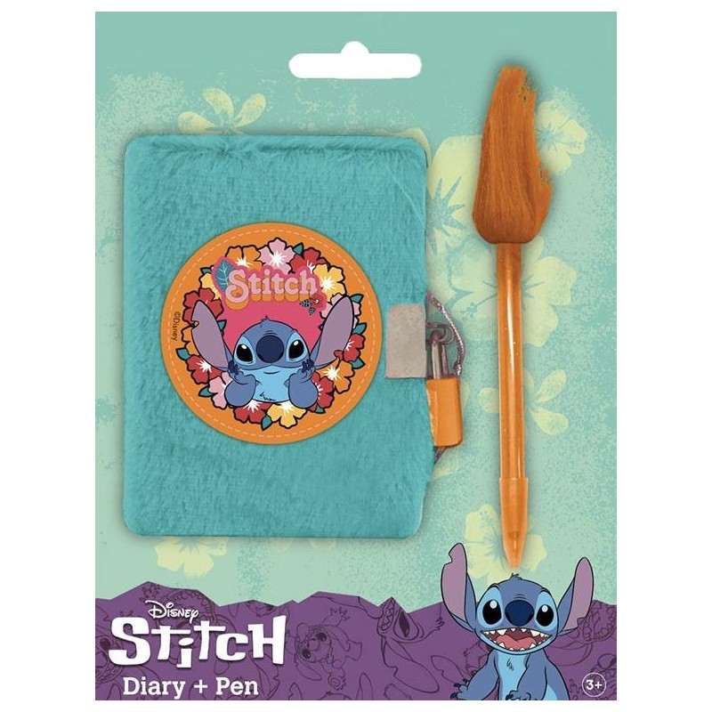 STITCH - Journal Intime Peluche + Stylo-Bille STITCH - Journal Intime Peluche + Stylo-Bille