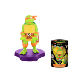 TMNT - Michaelangelo - Support Manette & Portable 'Holdem' - 11cm