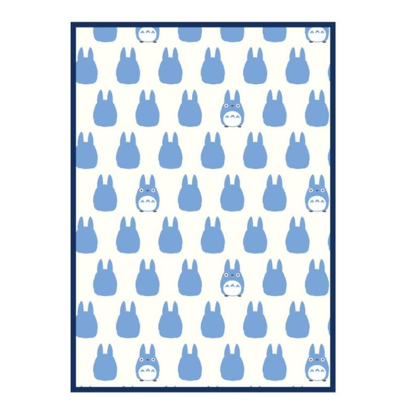 MON VOISIN TOTORO - Totoro Bleu - Couverture 100x140cm MON VOISIN TOTORO - Totoro Bleu - Couverture 100x140cm