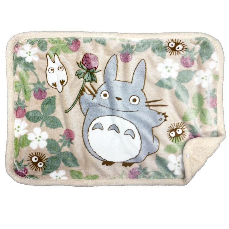 MON VOISIN TOTORO - Totoro Framboise - Plaid Fluffy 70x100cm MON VOISIN TOTORO - Totoro Framboise - Plaid Fluffy 70x100cm