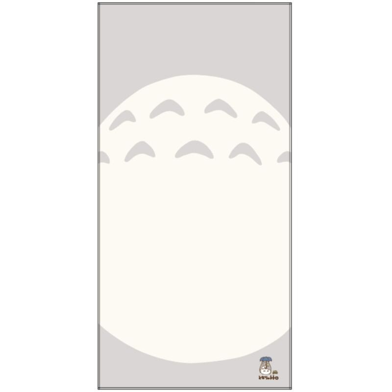 MON VOISIN TOTORO - Ventre de Totoro - Grande Serviette 60x120cm MON VOISIN TOTORO - Ventre de Totoro - Grande Serviette 60x120cm
