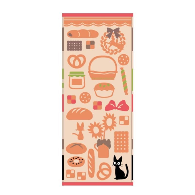 KIKI LA PETITE SORCIERE - Boulangerie de Jiji - Serviette 34x80cm KIKI LA PETITE SORCIERE - Boulangerie de Jiji - Serviette 34x80cm
