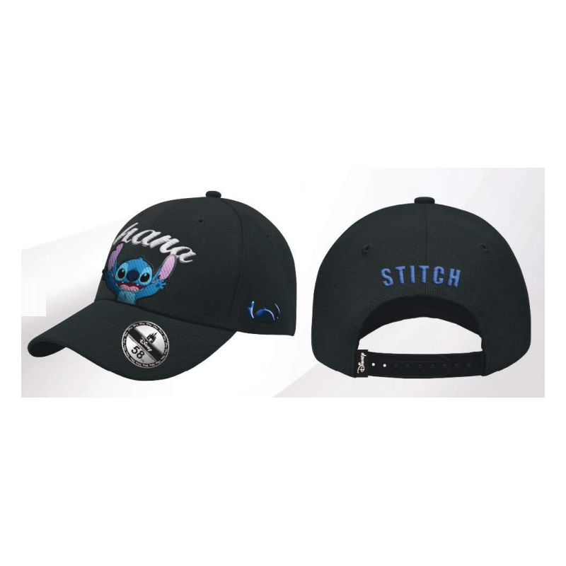 DISNEY - Stitch Ohana - Casquette de Baseball DISNEY - Stitch Ohana - Casquette de Baseball
