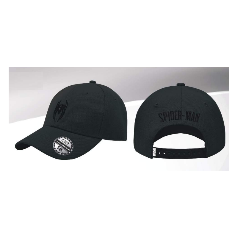 SPIDER-MAN - Logo Noir - Casquette de Baseball SPIDER-MAN - Logo Noir - Casquette de Baseball