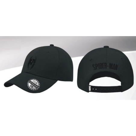 SPIDER-MAN - Logo Noir - Casquette de Baseball