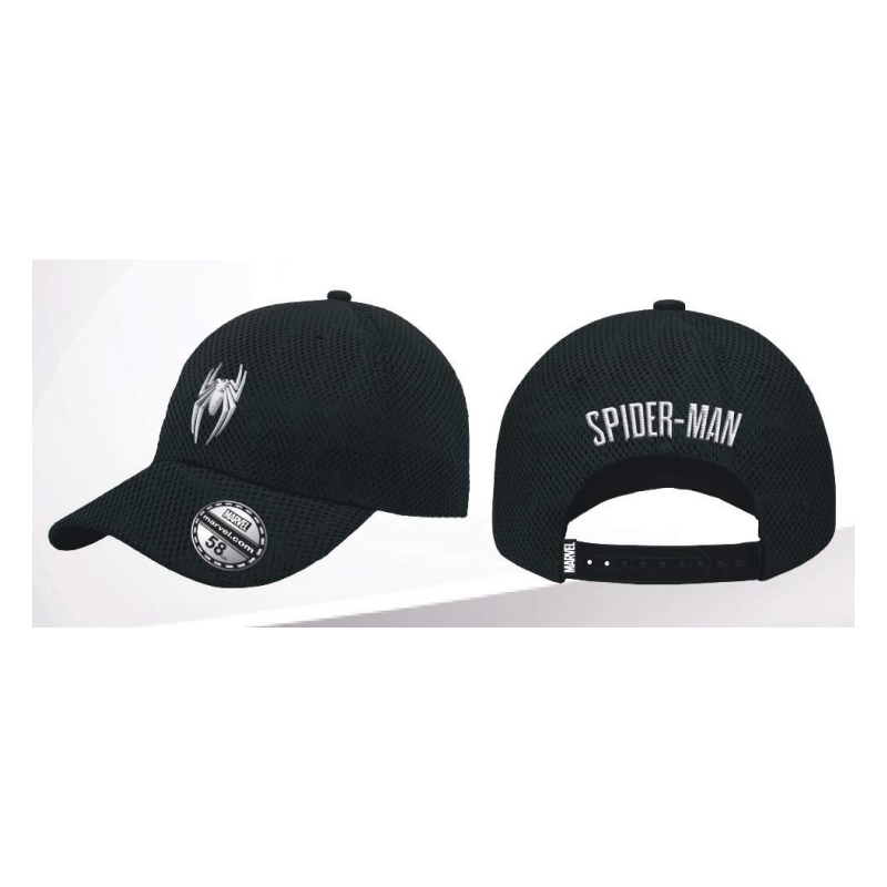 SPIDER-MAN - Logo - Casquette de Baseball "Honey Comb" SPIDER-MAN - Logo - Casquette de Baseball "Honey Comb"
