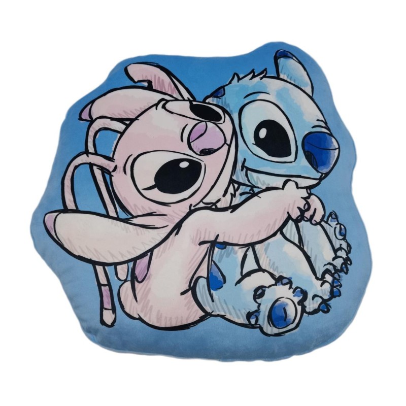 STITCH & ANGEL - Love - Coussin 3D STITCH & ANGEL - Love - Coussin 3D