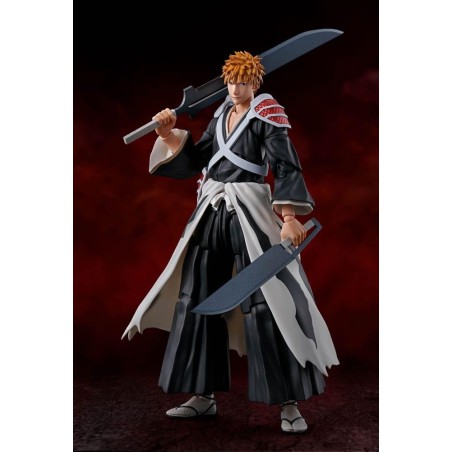 BLEACH - Ichigo "Dual Zangetsu" - Figurine S.H. Figuarts 16cm