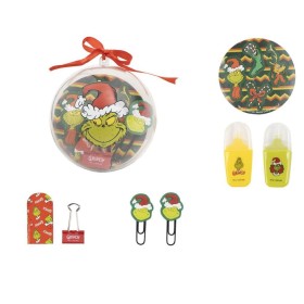 GRINCH - Boule de Noël - Boîte de Papeterie - 7 pc.
