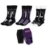 MERCREDI - Pack de 3 Paires de Chaussettes (Taille 36-43)