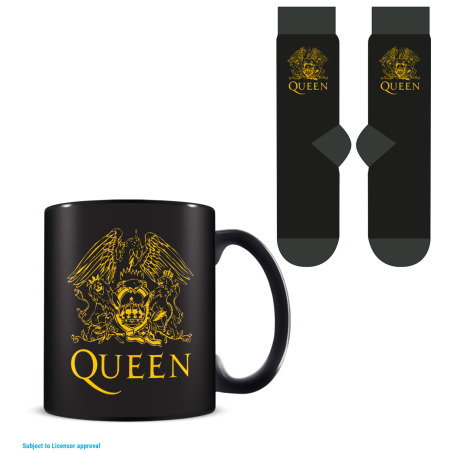 QUEEN - Queen - Mug 315ml et Chaussettes 41-45
