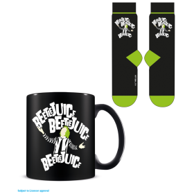 BEETLEJUICE - Beetlejuice Beetlejuice - Mug 315ml et Chaussettes 41-45