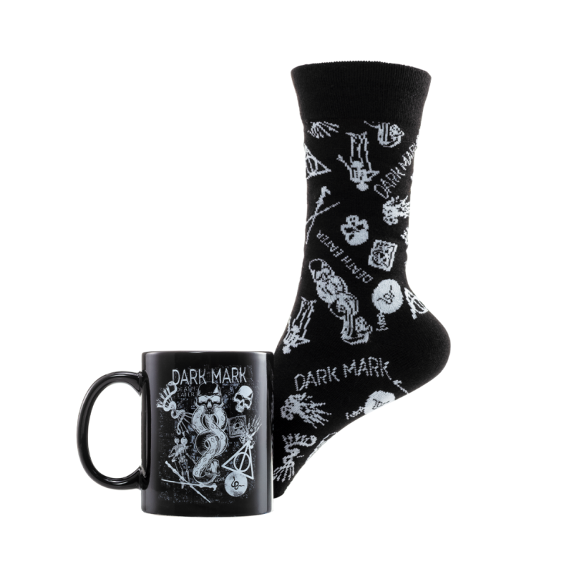 HARRY POTTER - Dark Mark - Mug 315ml et Chaussettes 41-45 HARRY POTTER - Dark Mark - Mug 315ml et Chaussettes 41-45