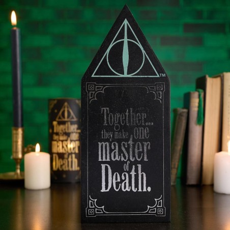 HARRY POTTER - Les Reliques de la Mort - Plaque Décorative