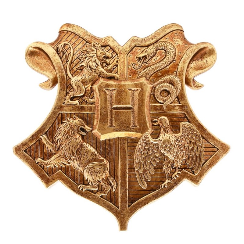 HARRY POTTER - Blason Poudlard - Décoration Murale 40x40x3.5cm HARRY POTTER - Blason Poudlard - Décoration Murale 40x40x3.5cm