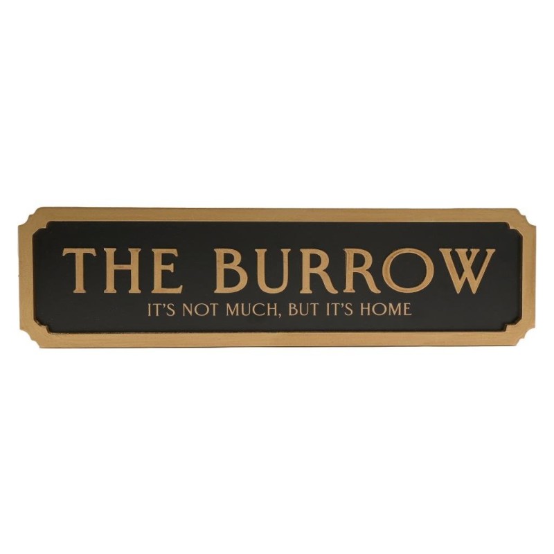 HARRY POTTER - The Burrow - Panneau de Rue HARRY POTTER - The Burrow - Panneau de Rue