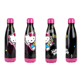 HELLO KITTY - Bonbons - Bouteille en Acier Inoxydable 500ml