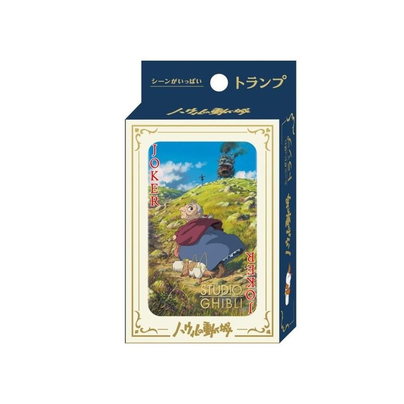 GHIBLI - Le Château ambulant - Jeu de cartes à jouer (54 cartes) GHIBLI - Le Château ambulant - Jeu de cartes à jouer (54 cartes)