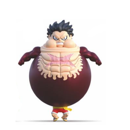 ONE PIECE - Luffy "Tankman" - Figurine Elastikorps 23cm