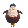 ONE PIECE - Luffy "Tankman" - Figurine Elastikorps 23cm
