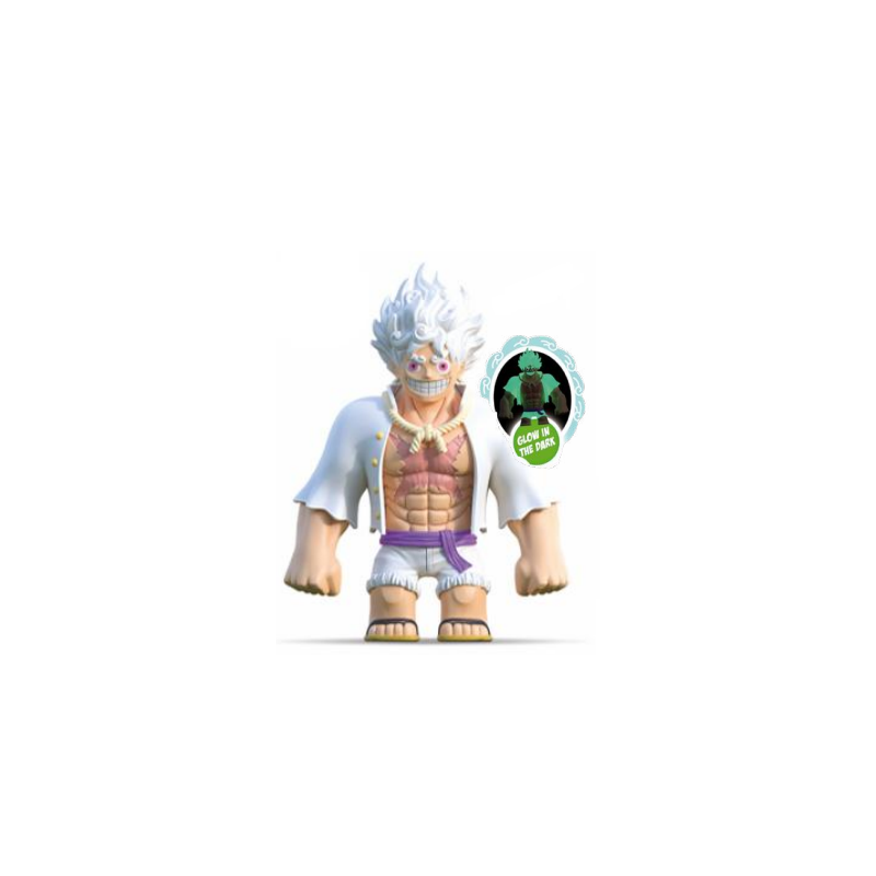 ONE PIECE - Luffy "Gear 5" Glow In The Dark -Figurine Elastikorps 23cm ONE PIECE - Luffy "Gear 5" Glow In The Dark -Figurine Elastikorps 23cm