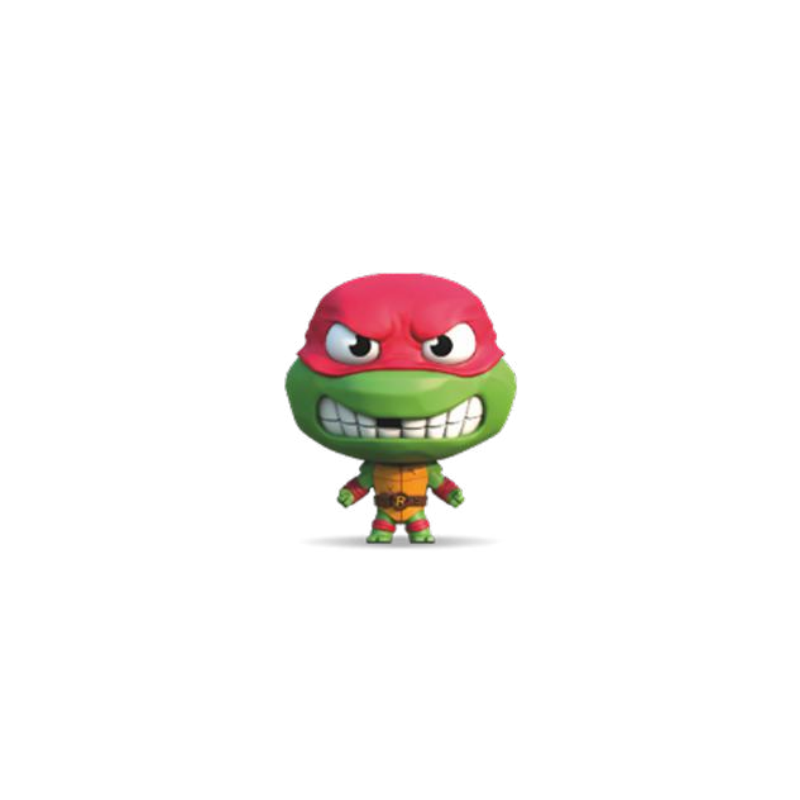 LES TORTUES NINJAS - Raffaello - Figurine Elastikorps 10cm LES TORTUES NINJAS - Raffaello - Figurine Elastikorps 10cm