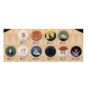 PRINCESSE MONONOKE - Boite Collection de 10 badges 5.6cm