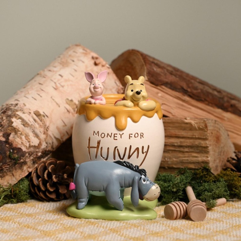 DISNEY - Winnie 'Money For Hunny' - Tirelire - 13cm DISNEY - Winnie 'Money For Hunny' - Tirelire - 13cm