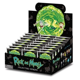 RICK & MORTY - Series 1 - 3D Foam Bag Clip (Display 24 Pcs)