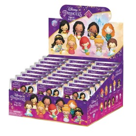 DISNEY - Princesse -  Serie 31 - 3D Foam Bag Clip (Display 24 Pcs)