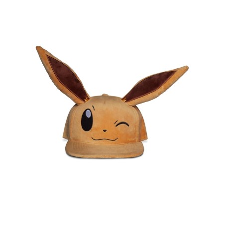 POKEMON - Evoli Clin d'Oeil - Casquette Novelty Plush