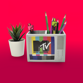 MTV - Retro - Pot à Crayon 3D