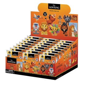 LE ROI LION - 30ème Anniversaire - 3D Foam Bag Clip (Display 24 Pcs)