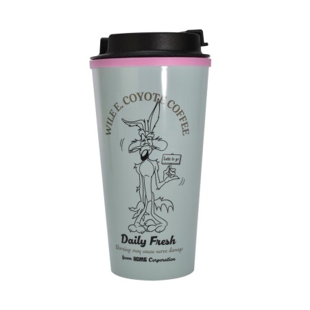 LOONEY TOONS - Mug Isotherme de Voyage - 450 ml