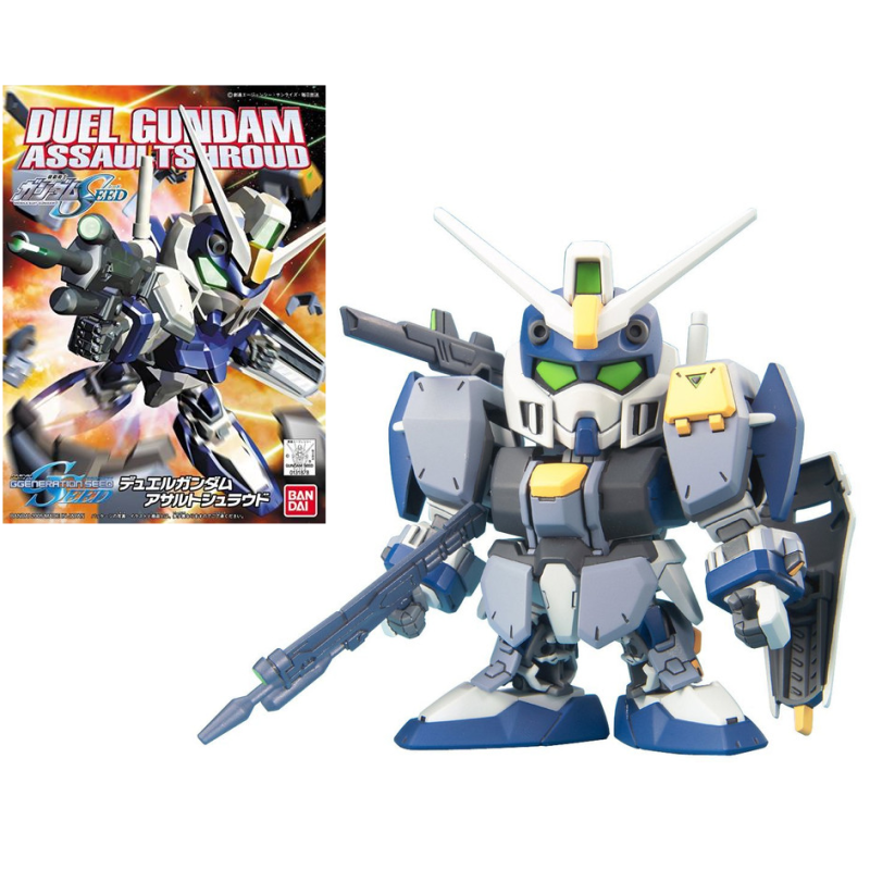 GUNDAM - BB276 Duel Gundam Assault Shroud - Model Kit GUNDAM - BB276 Duel Gundam Assault Shroud - Model Kit