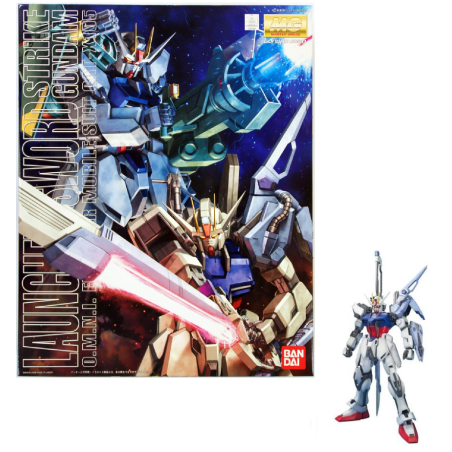 GUNDAM - MG 1/100 Strike Gundam Launcher / Sword - Model Kit