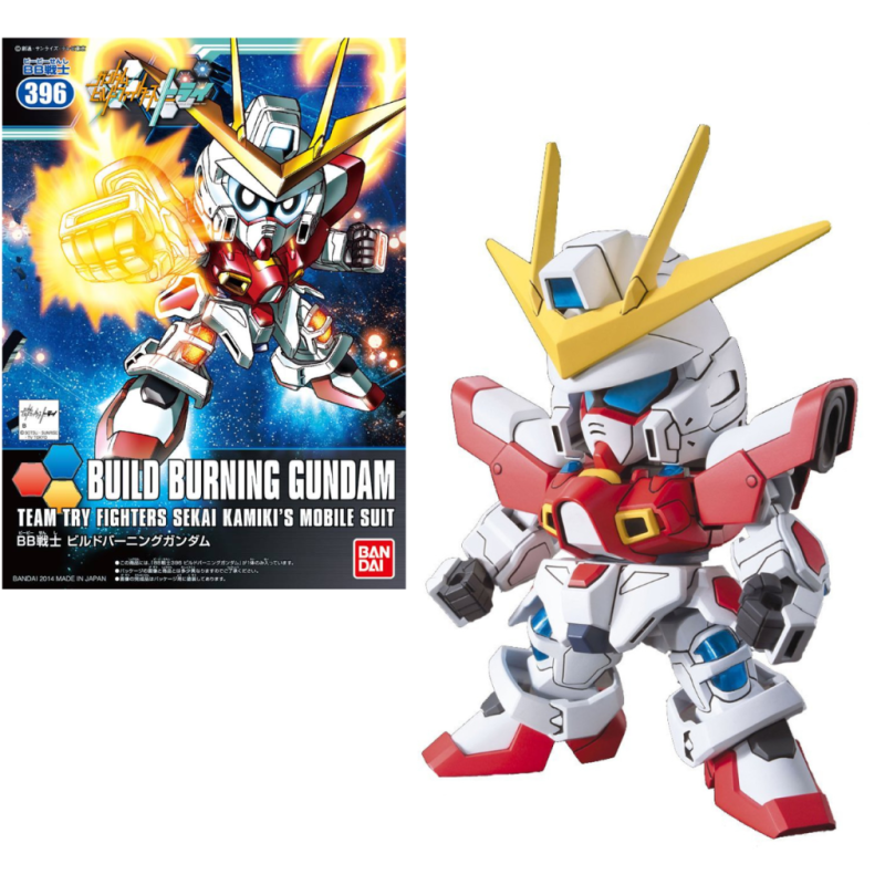 GUNDAM - BB396 Build Burning Gundam - Model Kit GUNDAM - BB396 Build Burning Gundam - Model Kit