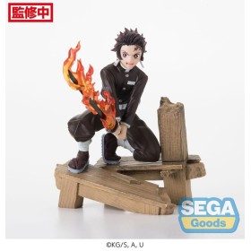 DEMON SLAYER - Tanjiro Kamado - Statuette Xross Link Anime 12cm