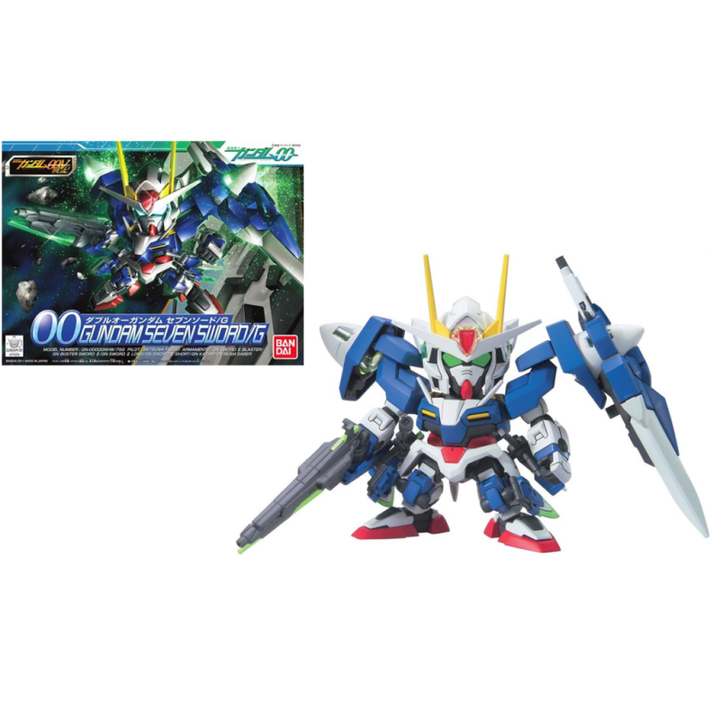 GUNDAM - BB368 OO Gundam Seven Sword/G - Model Kit GUNDAM - BB368 OO Gundam Seven Sword/G - Model Kit