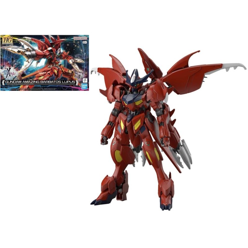 GUNDAM - HG 1/144 Gundam Amazing Barbatos Lupus - Model Kit GUNDAM - HG 1/144 Gundam Amazing Barbatos Lupus - Model Kit