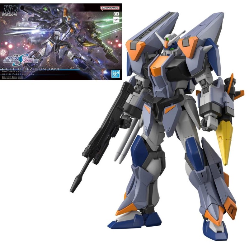 GUNDAM SEED FREEDOM - HG 1/144 Duel Blitz Gundam - Model Kit GUNDAM SEED FREEDOM - HG 1/144 Duel Blitz Gundam - Model Kit
