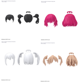 30MS - Option Hair style parts Vol.10 All 4 types - Model Kit