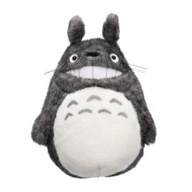 MON VOISIN TOTORO - Totoro Gris Souriant - Peluche Acrylique M