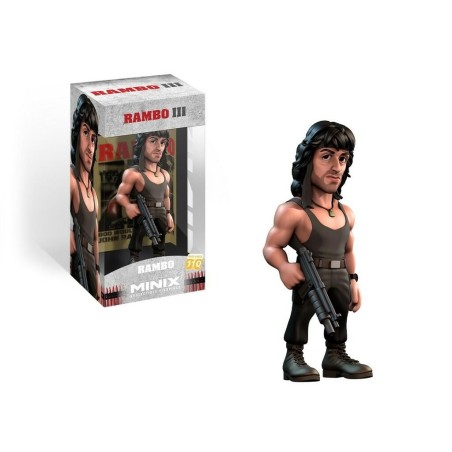 RAMBO 3 - Rambo en T-Shirt - Figurine Minix  12cm