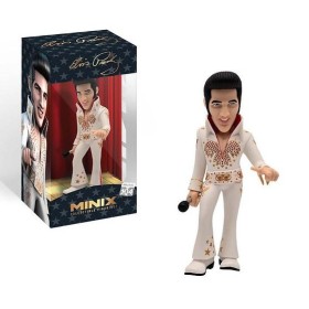 ELVIS - Elvis en tenue blanche - Figurine Minix  12cm
