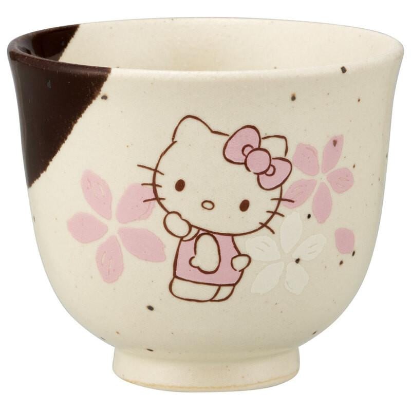 HELLO KITTY - Fleur de Cerisier - Tasse à thé Mino 7.8x6.5cm HELLO KITTY - Fleur de Cerisier - Tasse à thé Mino 7.8x6.5cm