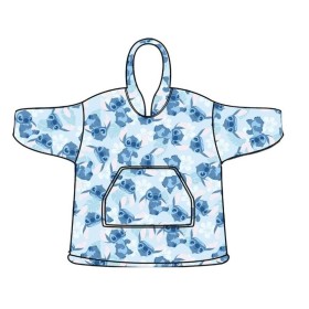 LILO & STITCH - - Stitch - Sweat Poncho - Taille Enfant (7-14 ans)