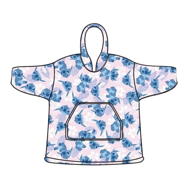 LILO & STITCH - Sweat Poncho - Taille Enfant (3-6 ans) LILO & STITCH - Sweat Poncho - Taille Enfant (3-6 ans)