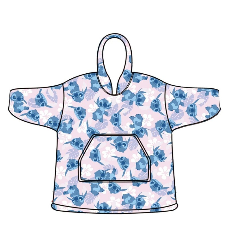 LILO & STITCH - Sweat Poncho - Taille Adulte LILO & STITCH - Sweat Poncho - Taille Adulte